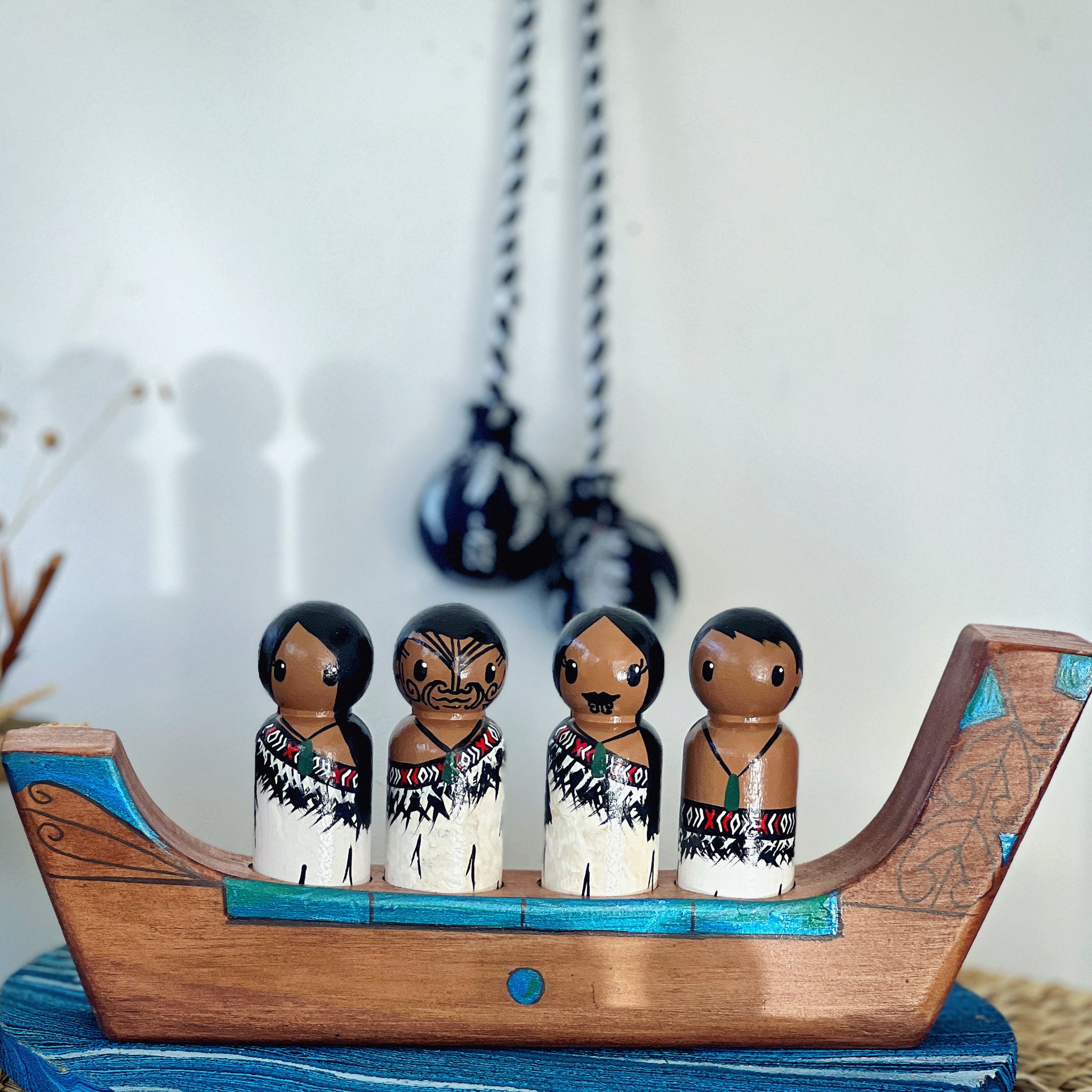 MAORI さま　4枚 NEW SIZE - 4 berth Māori Waka – Weewoodenwondersnz