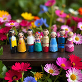 6-10cm Characters pegs