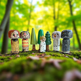 Wild things pocket pegs