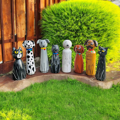Hairy Maclary inspired peg set 8-10cm
