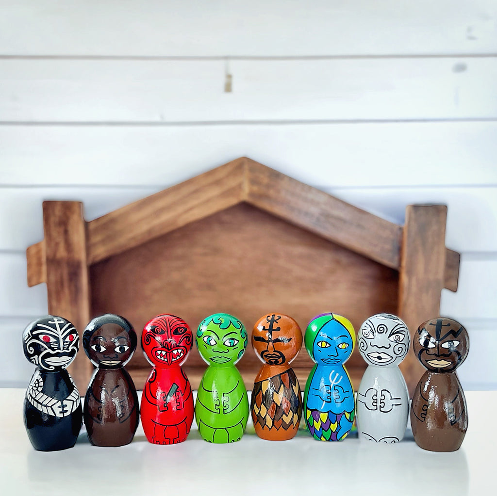 Atua Pattern Māori Atua – Weewoodenwondersnz