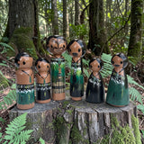 6 peg Māori Whānau set