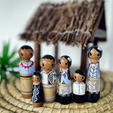 6 Peg cultural whānau/ family sets