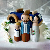 Wedding Couple - Cake Toppers or Keepsakes
