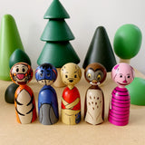 Wooden Finger Puppets