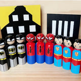 6-10cm Characters pegs