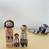 Personalised whānau/ family pegs