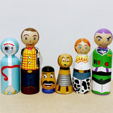 6-10cm Characters pegs
