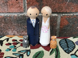 Wedding Couple - Cake Toppers or Keepsakes