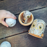 Owl nesting dolls ‘new life’