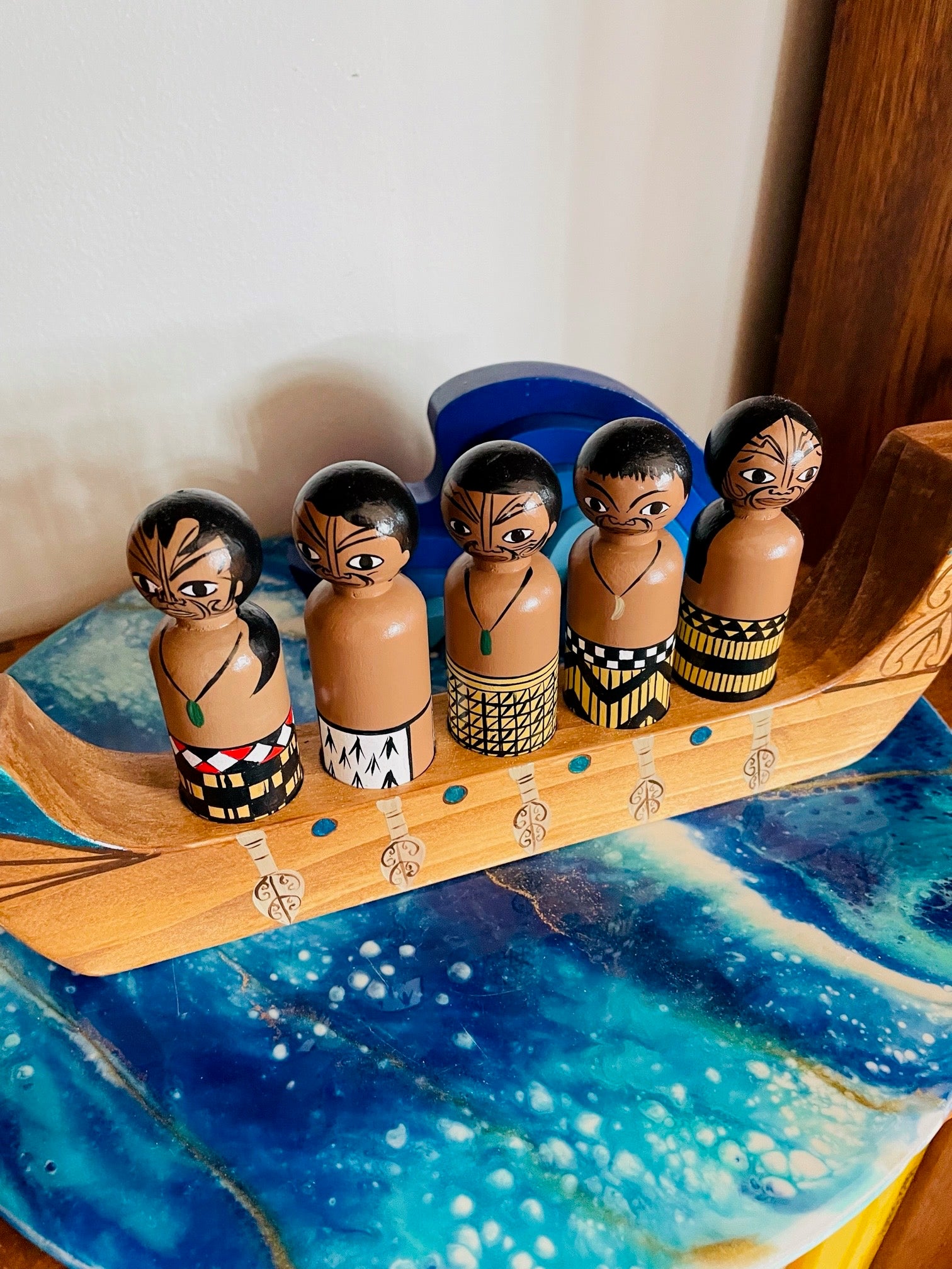 Maui and his brothers 5 berth Waka – Weewoodenwondersnz