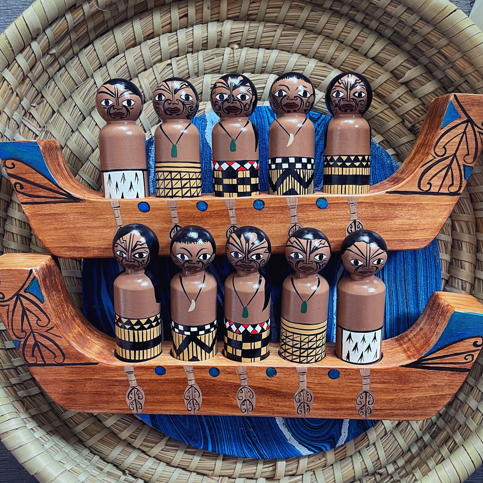 Maui and his brothers 5 berth Waka – Weewoodenwondersnz